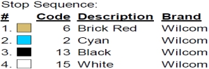 color code color code