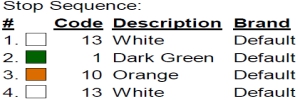 color code color code