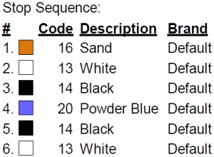 color code color code