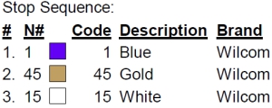 color code color code