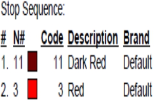 color code color code
