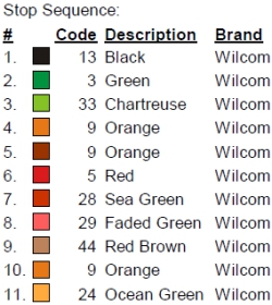 color code color code