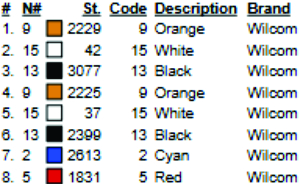 color code color code