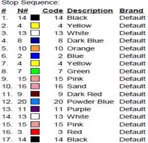 color code color code