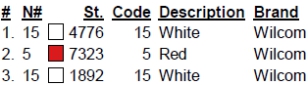 color code color code