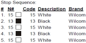 color code color code
