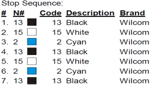 color code color code