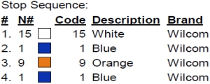 color code color code