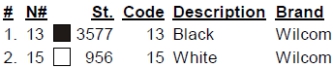 color code color code
