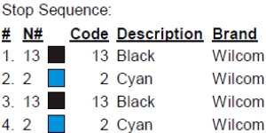 color code color code