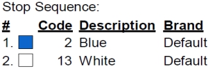 color code color code