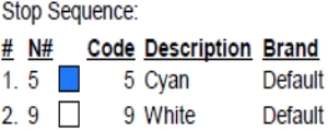 color code color code