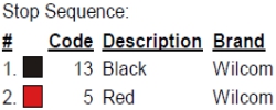color code color code