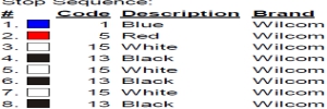 color code color code