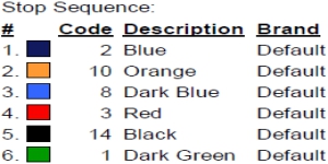 color code color code