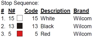 color code 