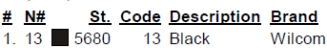 color code color code