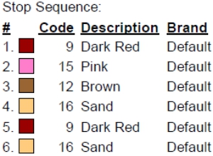color code color code
