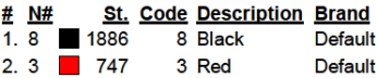 color code color code