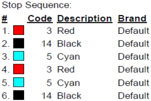 color code color code