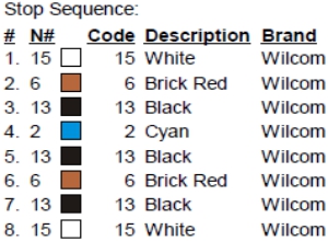 color code color code