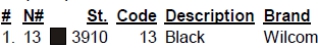 color code color code