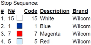 color code color code