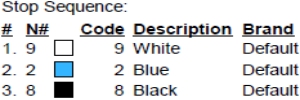 color code color code