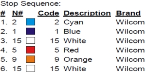 color code color code