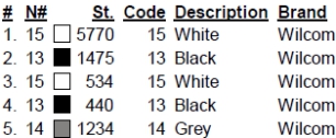 color code color code