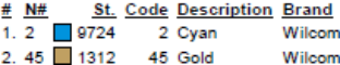 color code color code