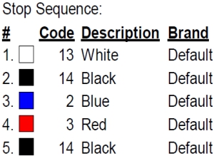 color code 