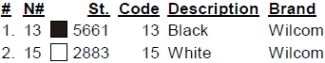 color code color code