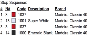 color code color code