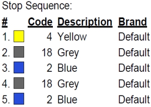 color code 