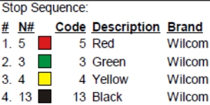 color code color code