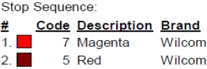 color code color code