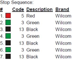 color code color code