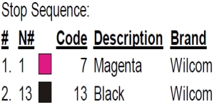 color code color code