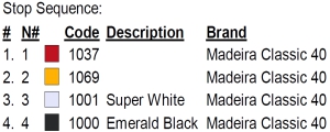 color code 