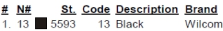 color code color code