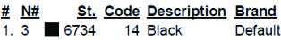 color code color code