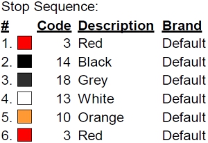 color code color code