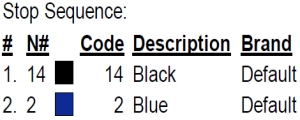 color code color code