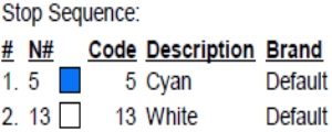 color code color code