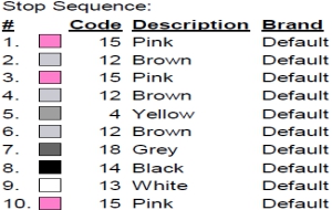 color code color code