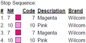color code color code