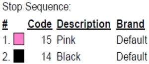 color code color code