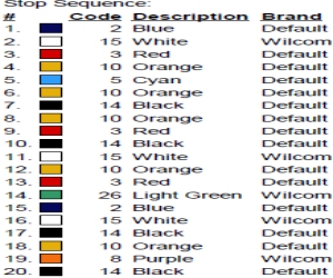 color code color code
