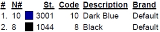 color code color code
